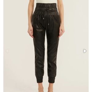 Marissa Webb stunning, Dalton leather joggers